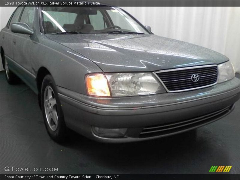 Silver Spruce Metallic / Beige 1998 Toyota Avalon XLS