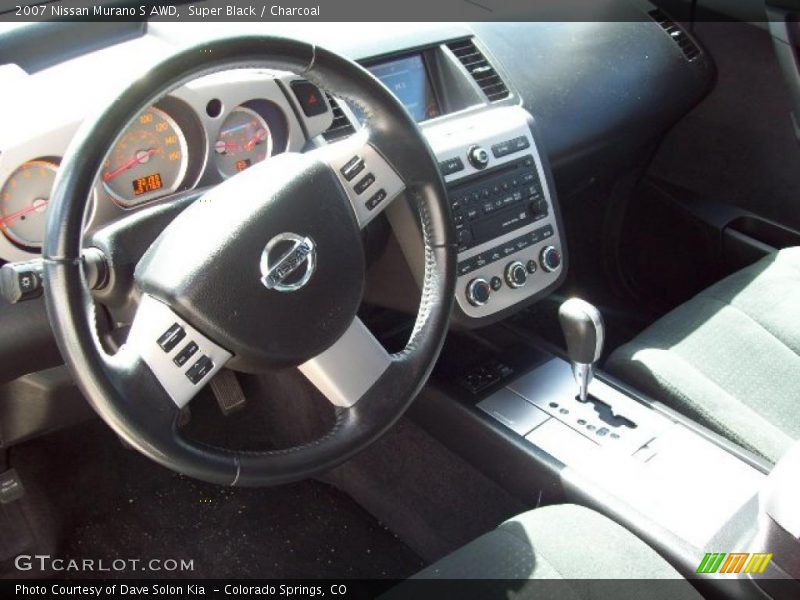 Super Black / Charcoal 2007 Nissan Murano S AWD
