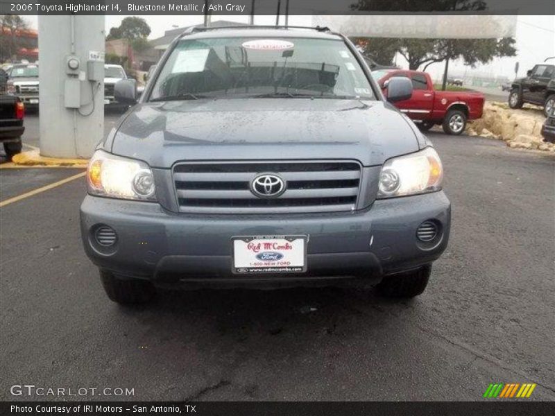 Bluestone Metallic / Ash Gray 2006 Toyota Highlander I4