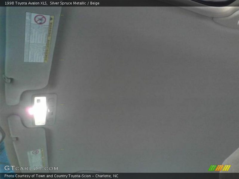 Silver Spruce Metallic / Beige 1998 Toyota Avalon XLS