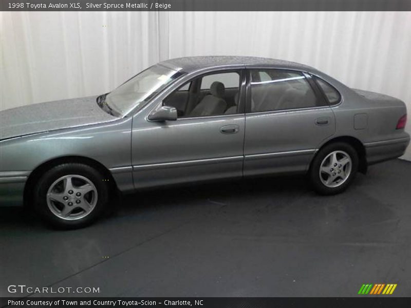 Silver Spruce Metallic / Beige 1998 Toyota Avalon XLS