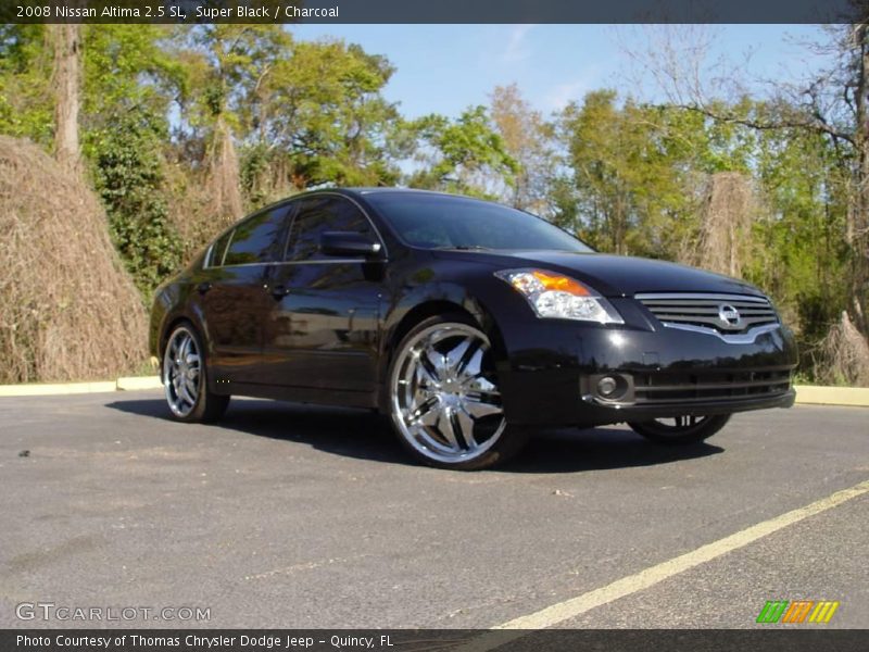 Super Black / Charcoal 2008 Nissan Altima 2.5 SL