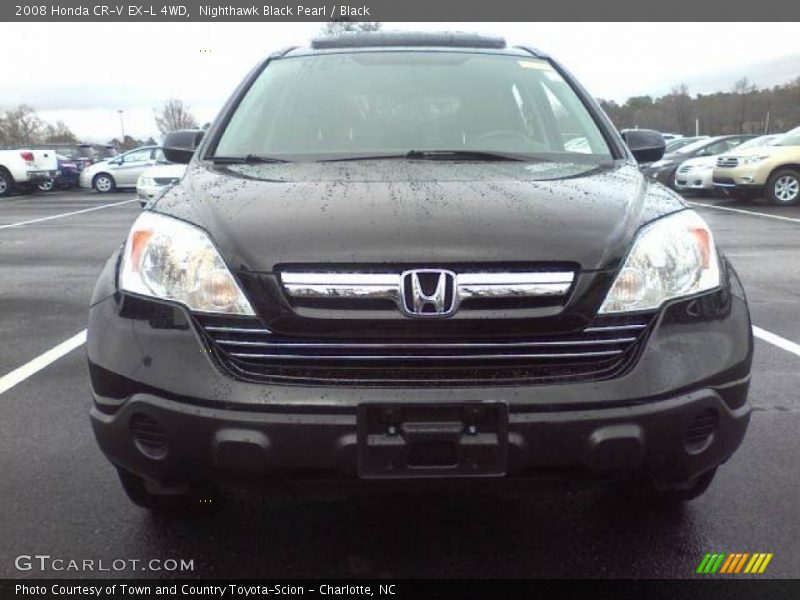 Nighthawk Black Pearl / Black 2008 Honda CR-V EX-L 4WD