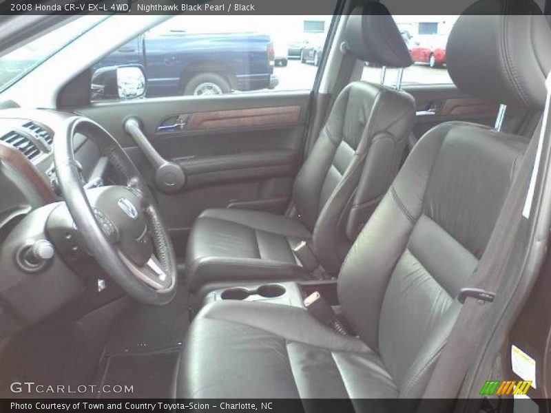 Nighthawk Black Pearl / Black 2008 Honda CR-V EX-L 4WD