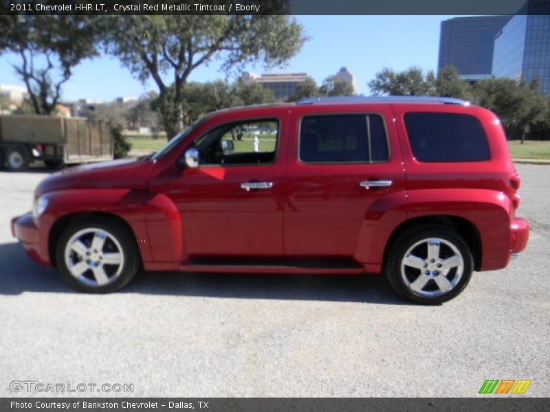 Crystal Red Metallic Tintcoat / Ebony 2011 Chevrolet HHR LT