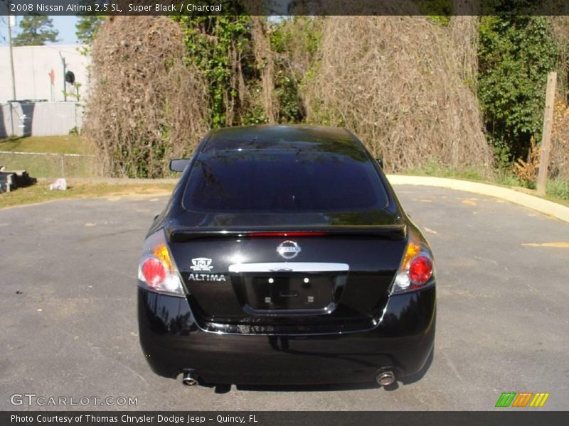 Super Black / Charcoal 2008 Nissan Altima 2.5 SL