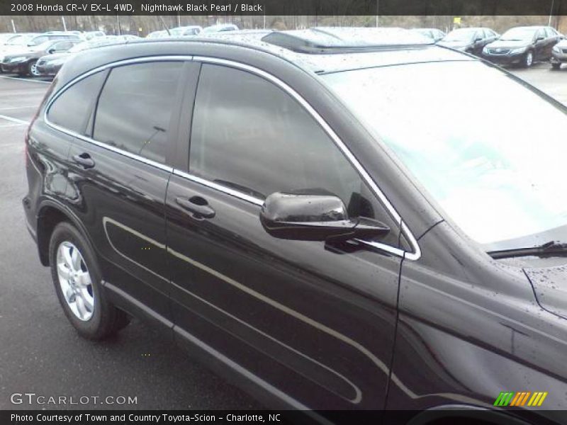 Nighthawk Black Pearl / Black 2008 Honda CR-V EX-L 4WD