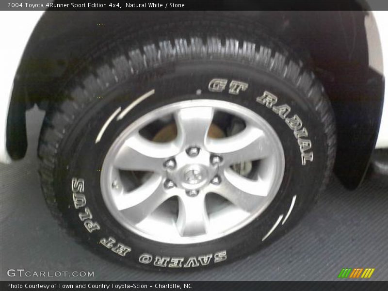 Natural White / Stone 2004 Toyota 4Runner Sport Edition 4x4