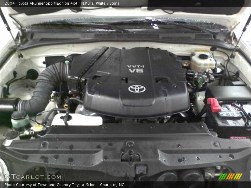 Natural White / Stone 2004 Toyota 4Runner Sport Edition 4x4