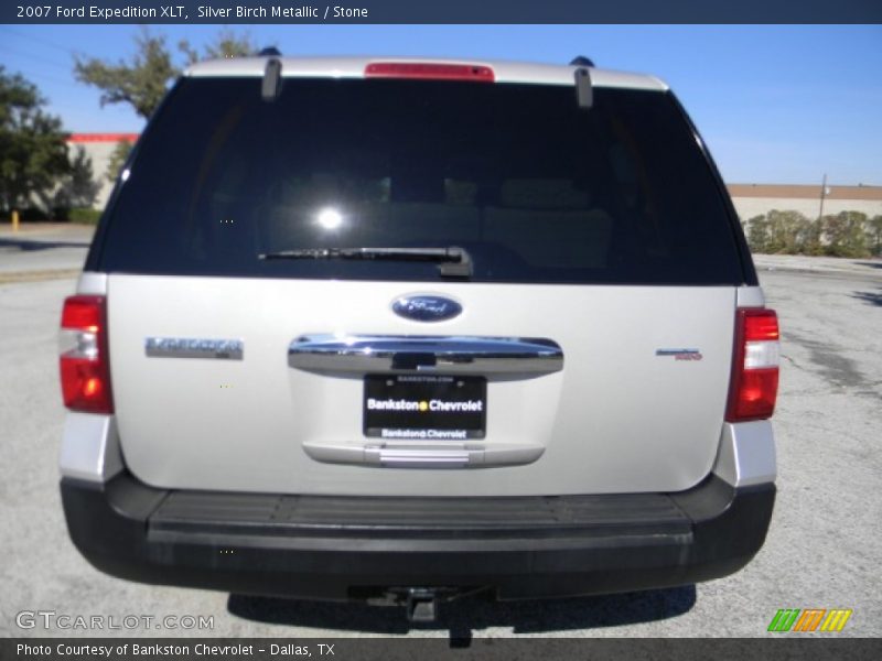 Silver Birch Metallic / Stone 2007 Ford Expedition XLT