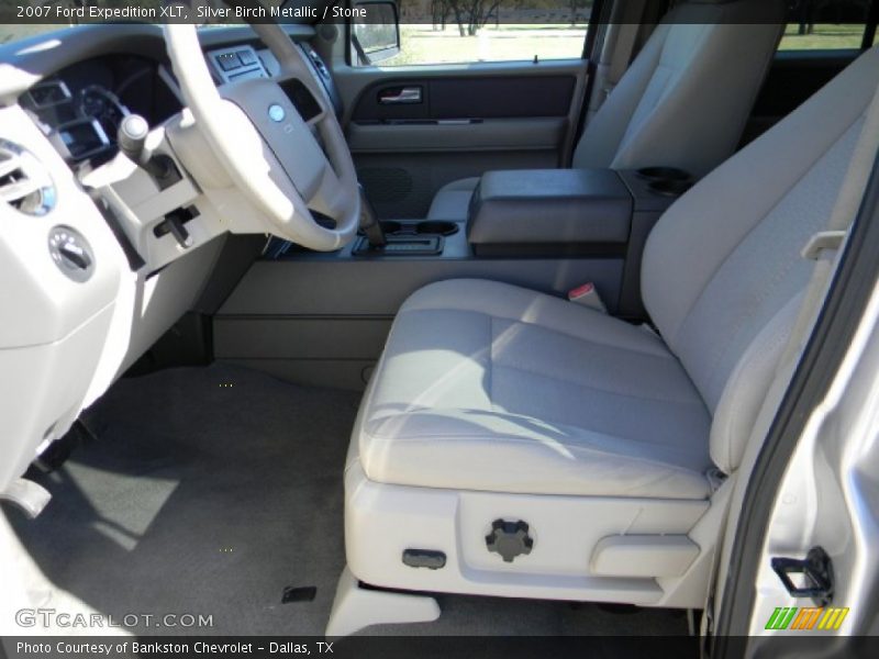 Silver Birch Metallic / Stone 2007 Ford Expedition XLT