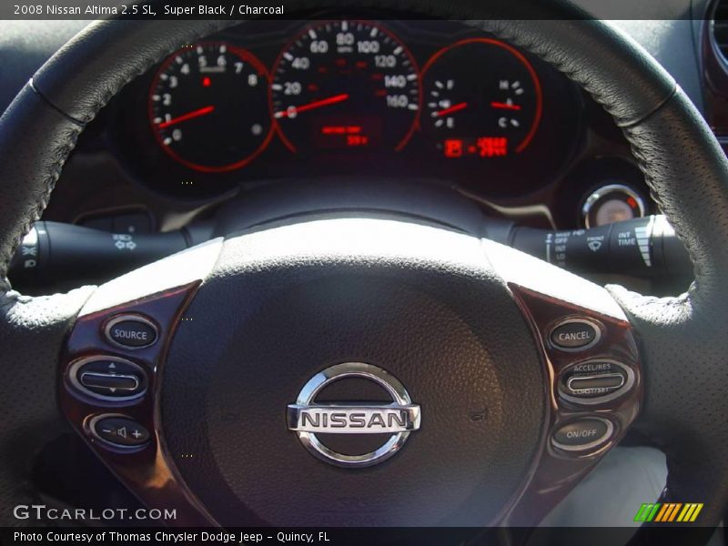 Super Black / Charcoal 2008 Nissan Altima 2.5 SL