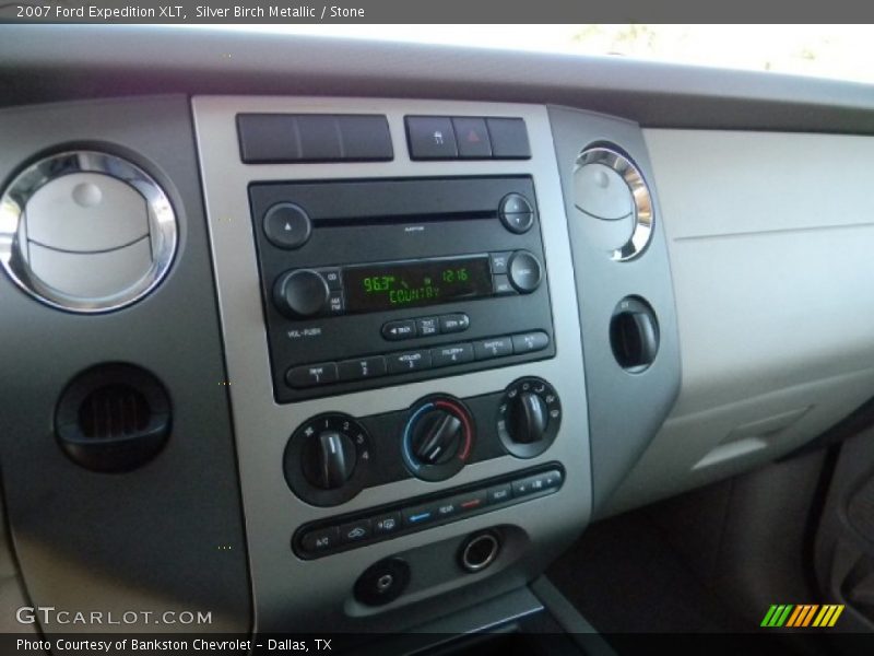 Silver Birch Metallic / Stone 2007 Ford Expedition XLT