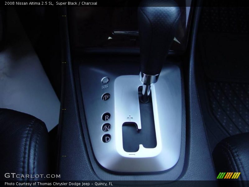Super Black / Charcoal 2008 Nissan Altima 2.5 SL