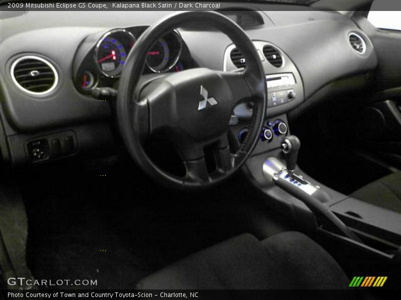 Kalapana Black Satin / Dark Charcoal 2009 Mitsubishi Eclipse GS Coupe