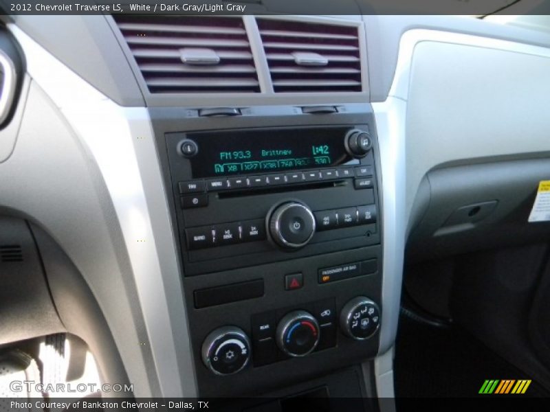Audio System of 2012 Traverse LS