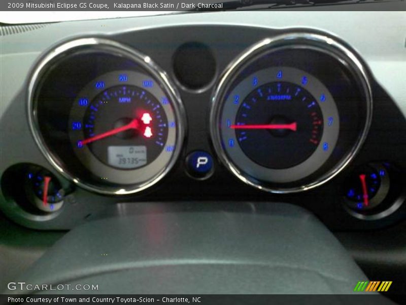 Kalapana Black Satin / Dark Charcoal 2009 Mitsubishi Eclipse GS Coupe