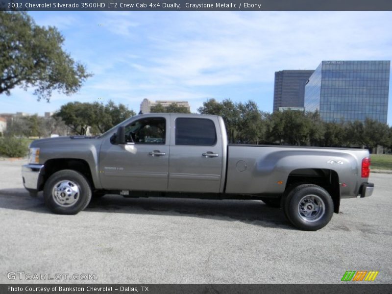  2012 Silverado 3500HD LTZ Crew Cab 4x4 Dually Graystone Metallic