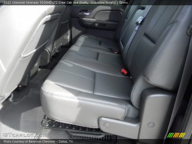 Graystone Metallic / Ebony 2012 Chevrolet Silverado 3500HD LTZ Crew Cab 4x4 Dually