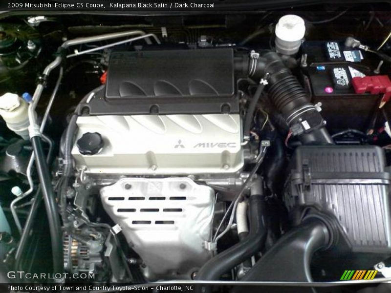 Kalapana Black Satin / Dark Charcoal 2009 Mitsubishi Eclipse GS Coupe