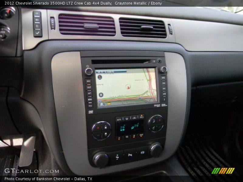 Graystone Metallic / Ebony 2012 Chevrolet Silverado 3500HD LTZ Crew Cab 4x4 Dually