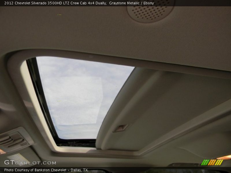 Graystone Metallic / Ebony 2012 Chevrolet Silverado 3500HD LTZ Crew Cab 4x4 Dually