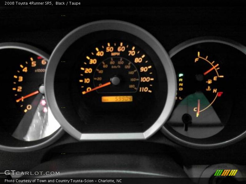 Black / Taupe 2008 Toyota 4Runner SR5