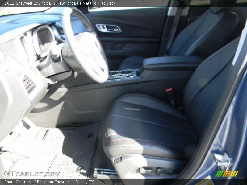 Twilight Blue Metallic / Jet Black 2012 Chevrolet Equinox LTZ