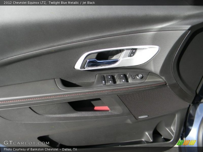 Twilight Blue Metallic / Jet Black 2012 Chevrolet Equinox LTZ
