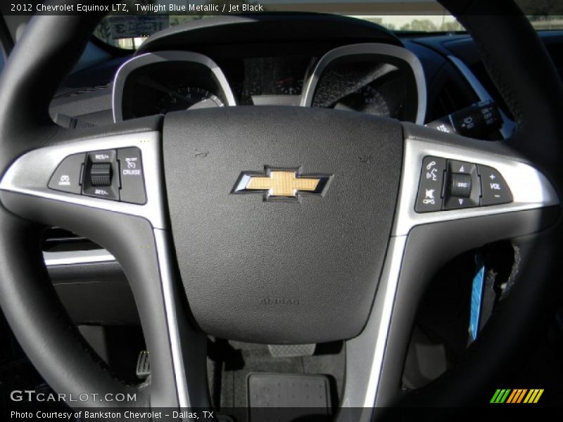 Twilight Blue Metallic / Jet Black 2012 Chevrolet Equinox LTZ