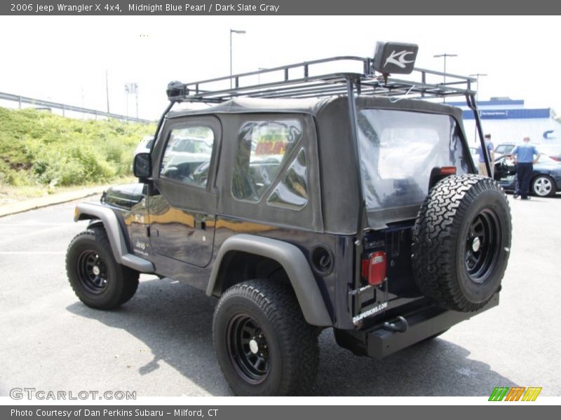 Midnight Blue Pearl / Dark Slate Gray 2006 Jeep Wrangler X 4x4