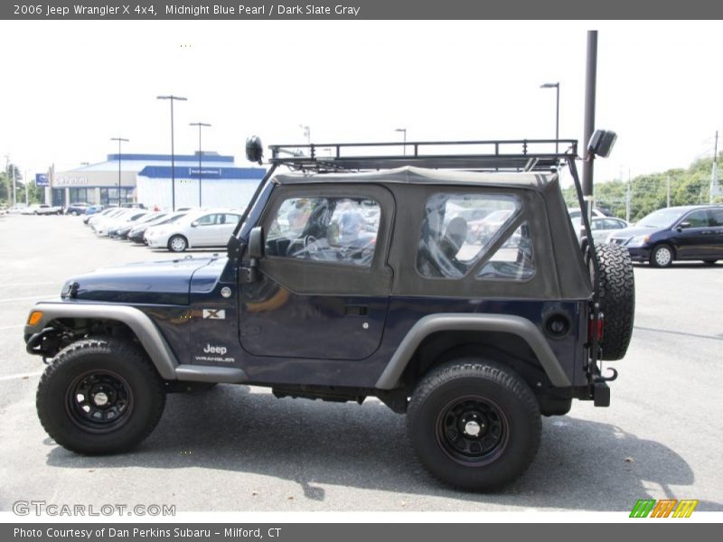 Midnight Blue Pearl / Dark Slate Gray 2006 Jeep Wrangler X 4x4