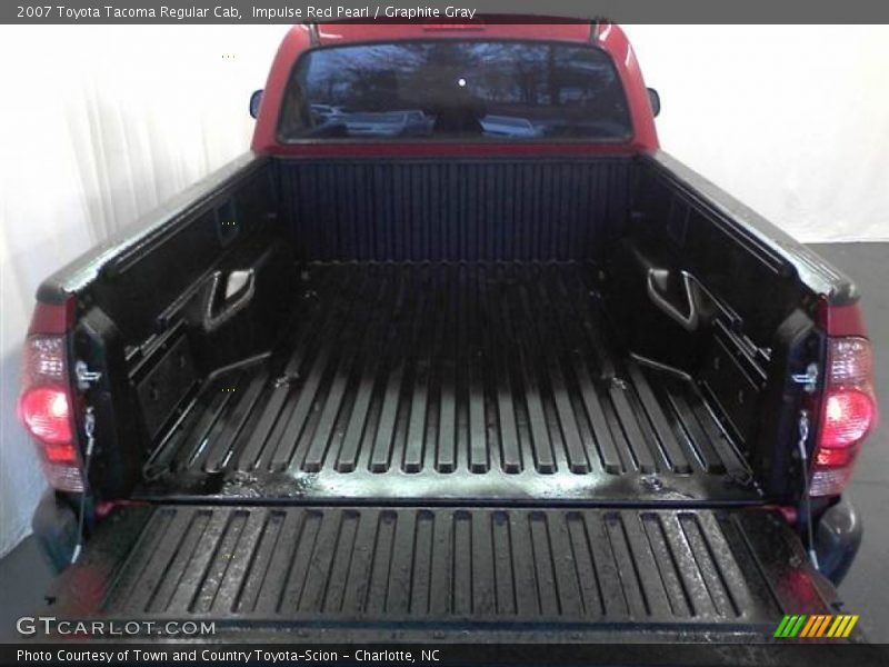 Impulse Red Pearl / Graphite Gray 2007 Toyota Tacoma Regular Cab