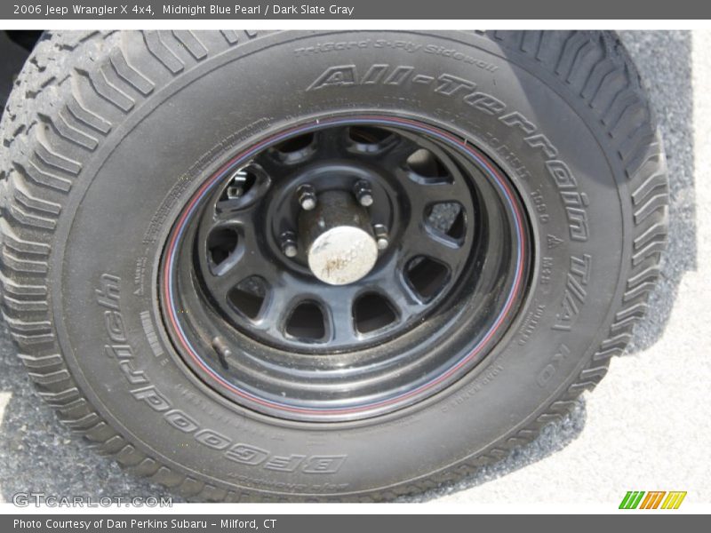 Midnight Blue Pearl / Dark Slate Gray 2006 Jeep Wrangler X 4x4