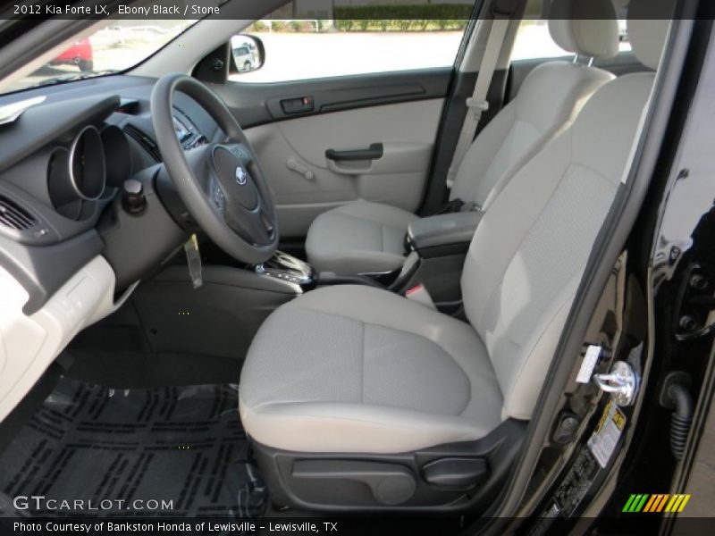  2012 Forte LX Stone Interior