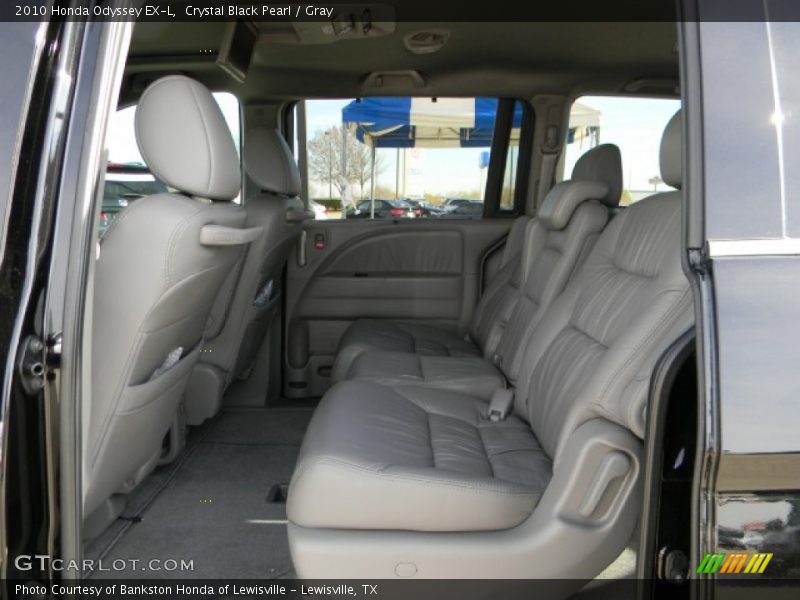 Crystal Black Pearl / Gray 2010 Honda Odyssey EX-L