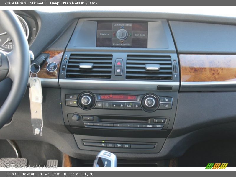 Deep Green Metallic / Black 2009 BMW X5 xDrive48i
