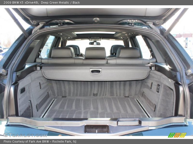 Deep Green Metallic / Black 2009 BMW X5 xDrive48i