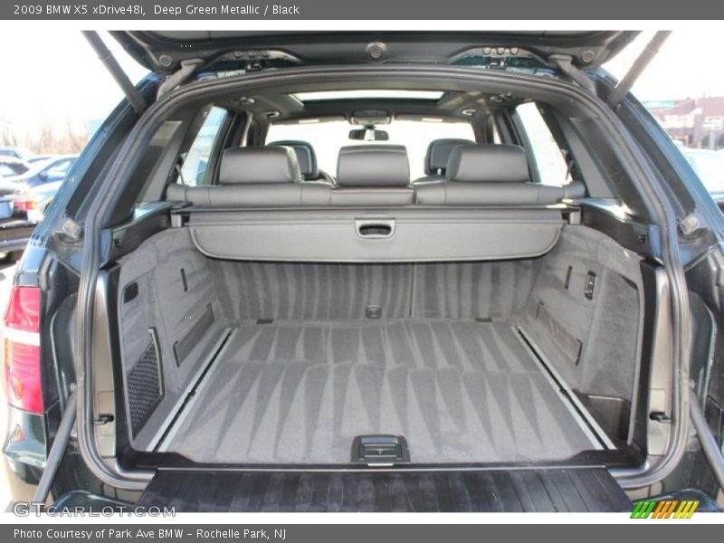 Deep Green Metallic / Black 2009 BMW X5 xDrive48i