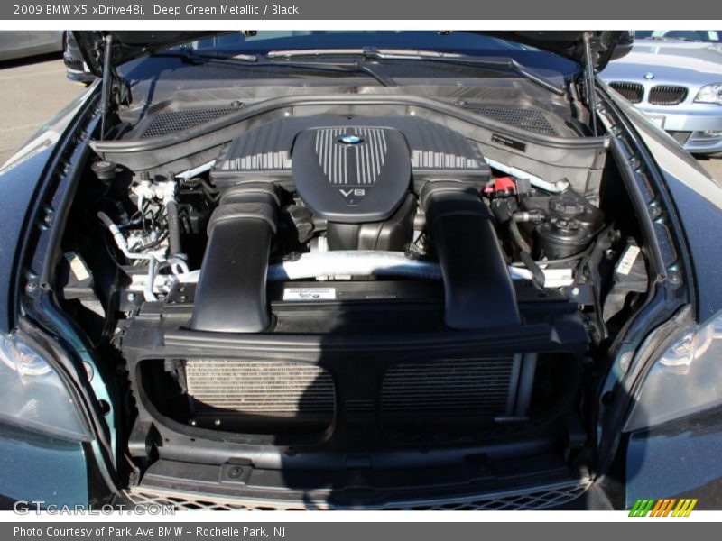 Deep Green Metallic / Black 2009 BMW X5 xDrive48i