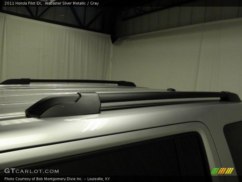 Alabaster Silver Metallic / Gray 2011 Honda Pilot EX