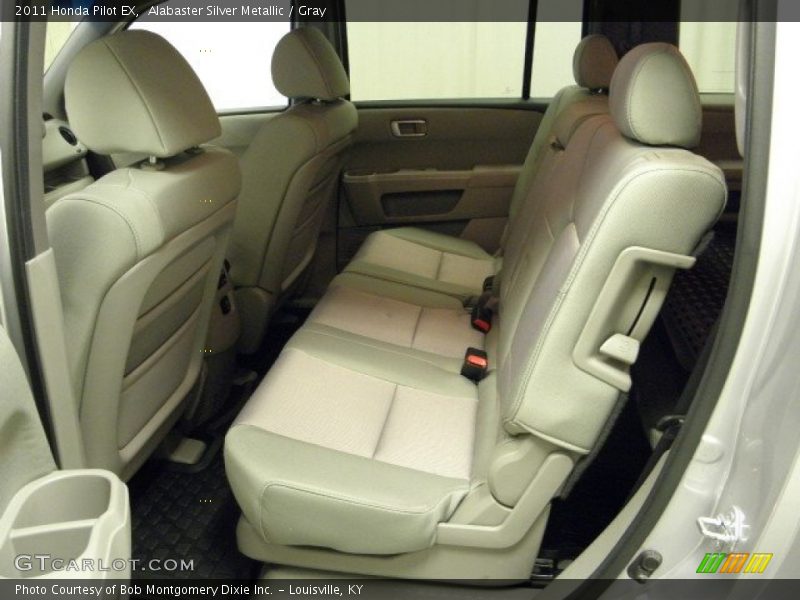 Alabaster Silver Metallic / Gray 2011 Honda Pilot EX