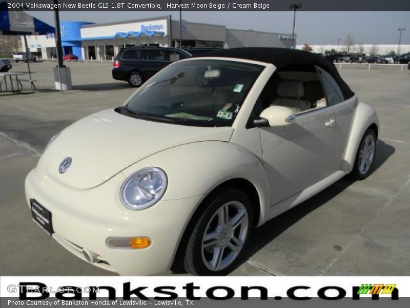 Harvest Moon Beige / Cream Beige 2004 Volkswagen New Beetle GLS 1.8T Convertible