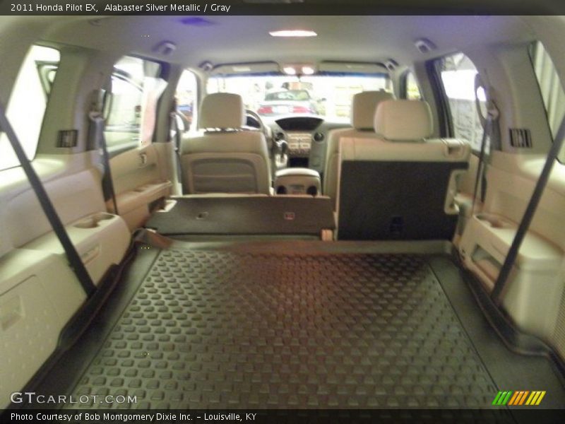 Alabaster Silver Metallic / Gray 2011 Honda Pilot EX