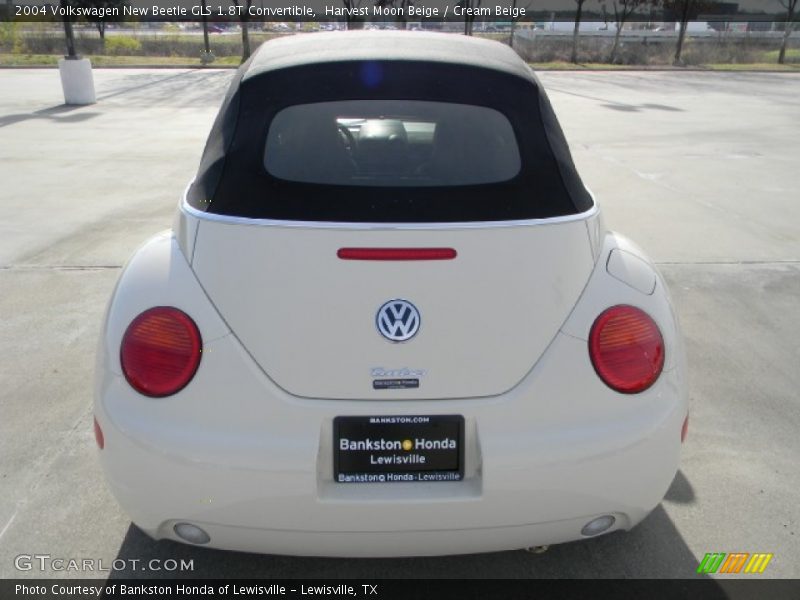 Harvest Moon Beige / Cream Beige 2004 Volkswagen New Beetle GLS 1.8T Convertible