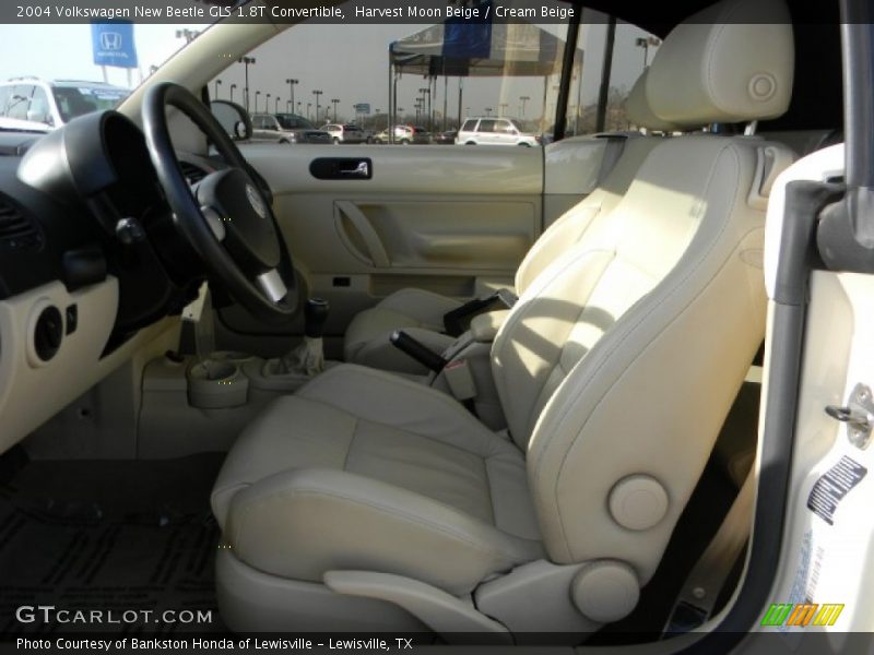 Harvest Moon Beige / Cream Beige 2004 Volkswagen New Beetle GLS 1.8T Convertible
