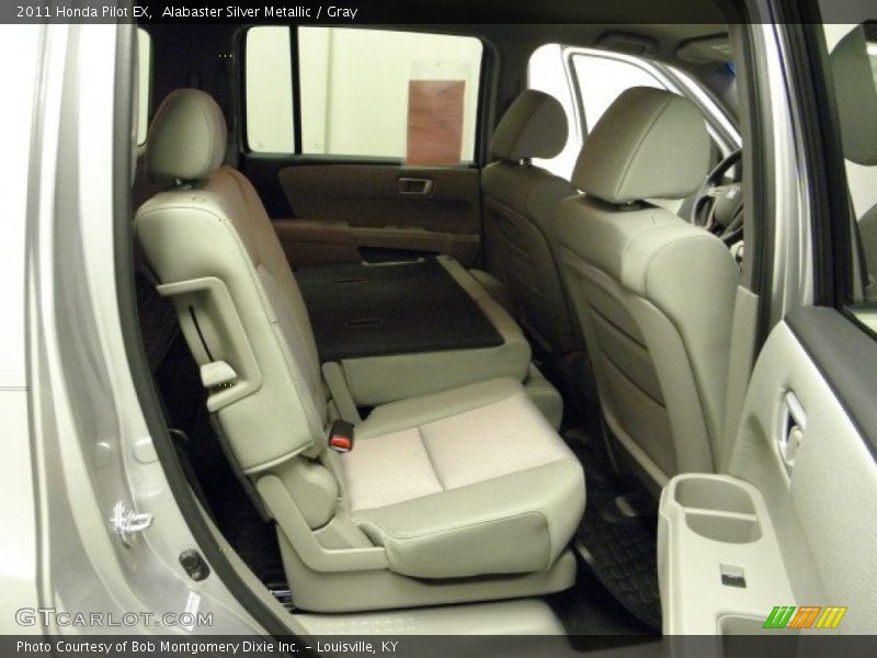 Alabaster Silver Metallic / Gray 2011 Honda Pilot EX