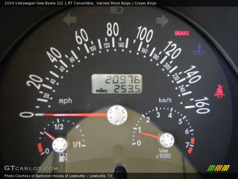  2004 New Beetle GLS 1.8T Convertible GLS 1.8T Convertible Gauges