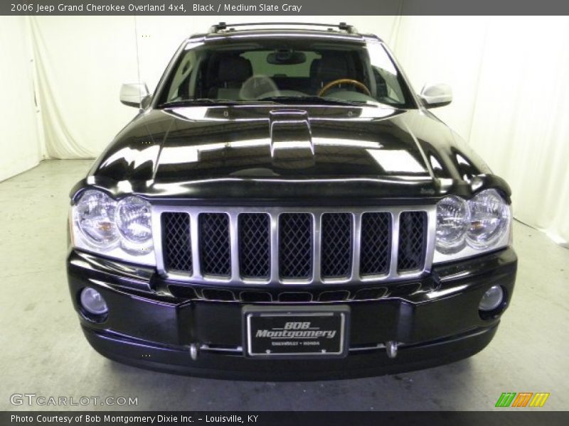 Black / Medium Slate Gray 2006 Jeep Grand Cherokee Overland 4x4
