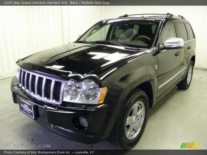 Black / Medium Slate Gray 2006 Jeep Grand Cherokee Overland 4x4